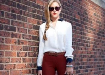 Бордовые брюки с чем носить: выбираем стильный образ С чем одевать бордовые джинсы