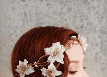 Модные свадебные прически на средние волосы (50 фото) — С фатой или без?
