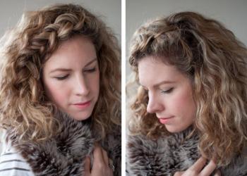 Эффектная стрижка на вьющиеся волосы средней длины (50 фото) — Как обуздать кудри?